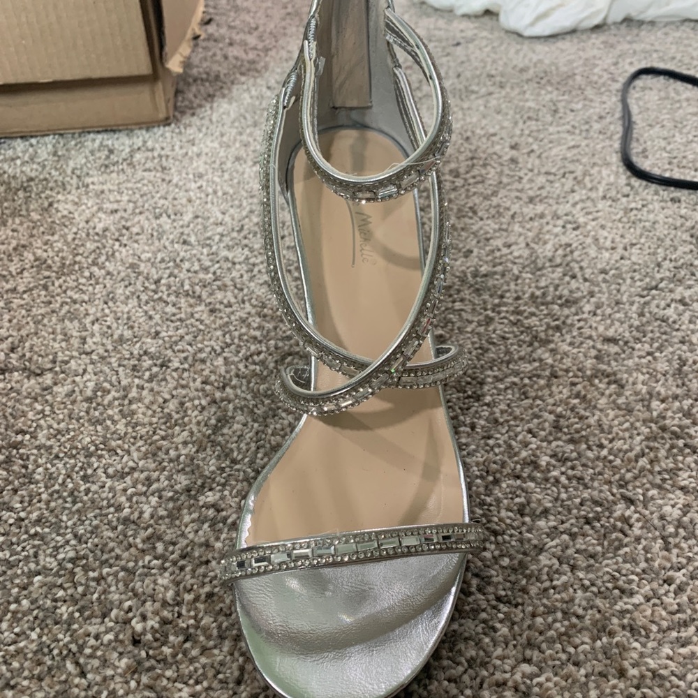 Sequin High Heel Shoes